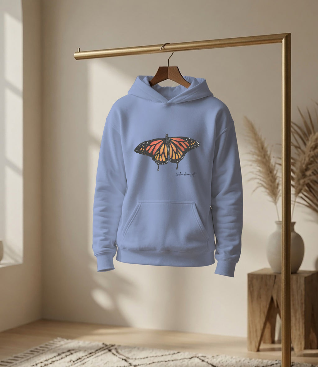 Youth Everyday Hoodie | Monarch Butterfly Design