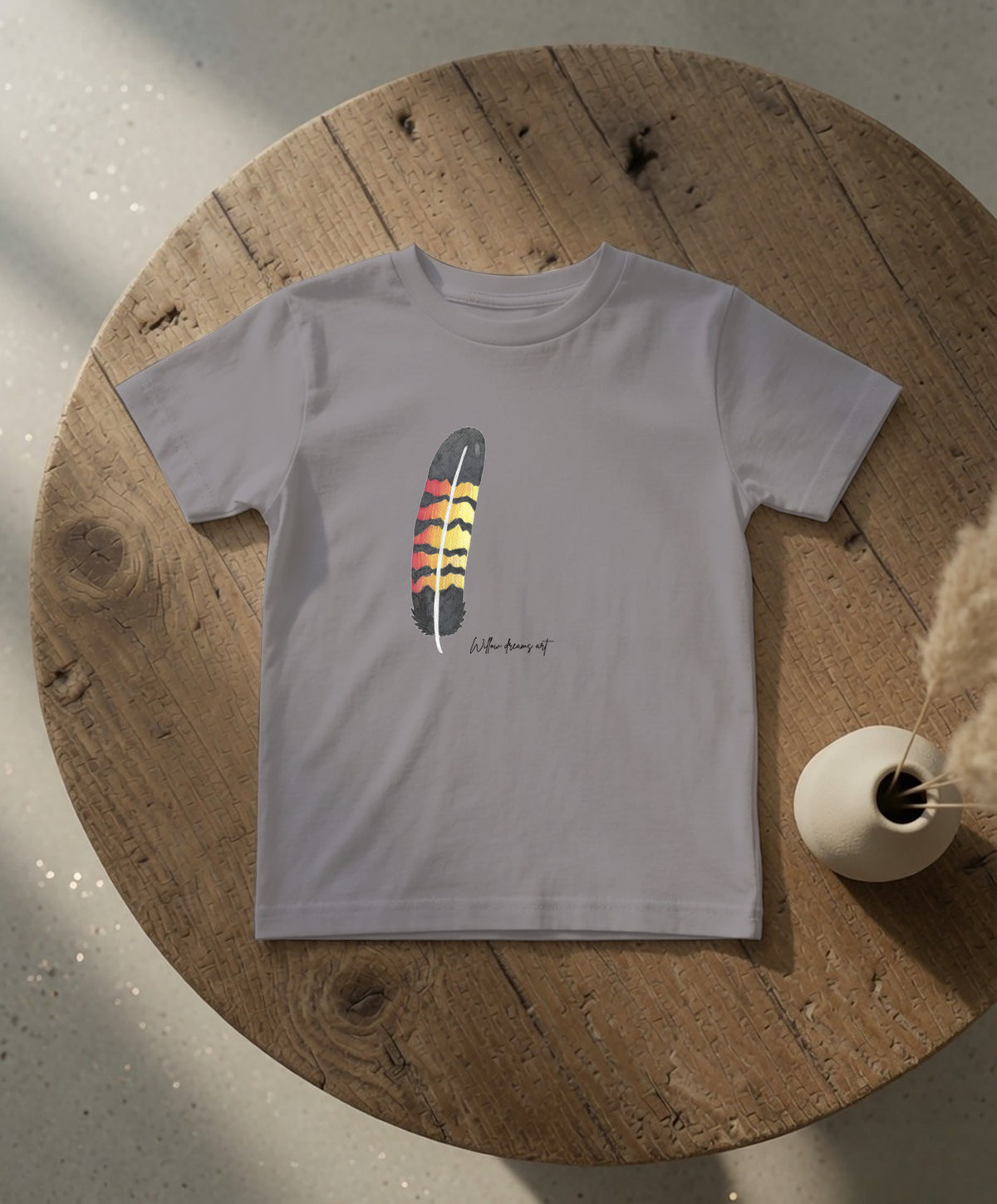 Toddler Everyday Tee | Feather Design