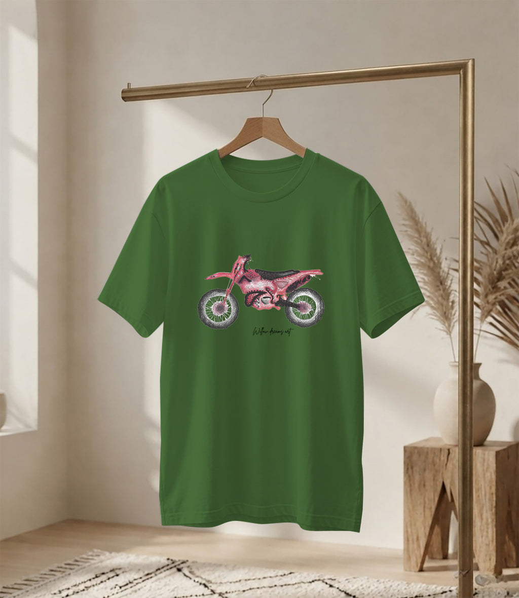 Adult Everyday Tee | Dirt Bike Design