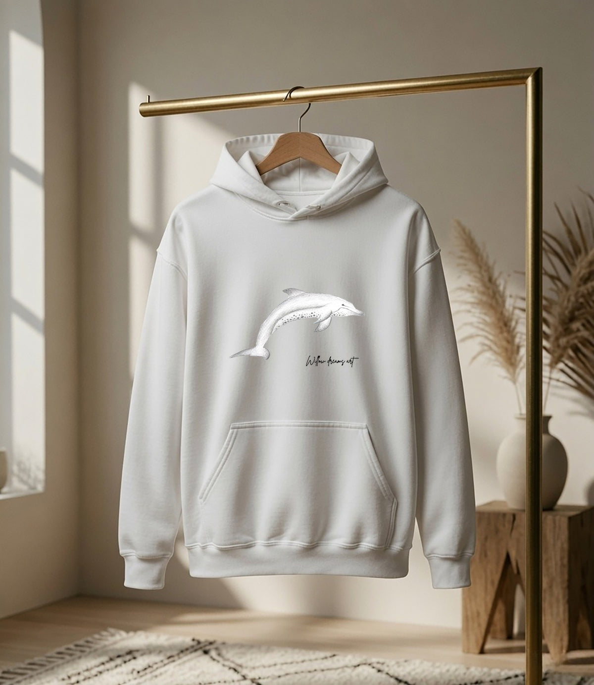 Adult Everyday Hoodie | Dolphin Design