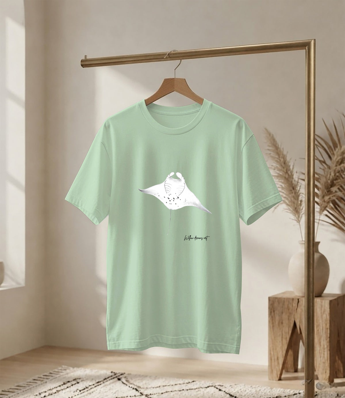 Adult Everyday Tee | Manta Ray Design
