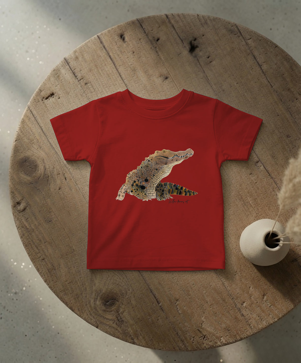 Infant Everyday Tee | Crocodile Design