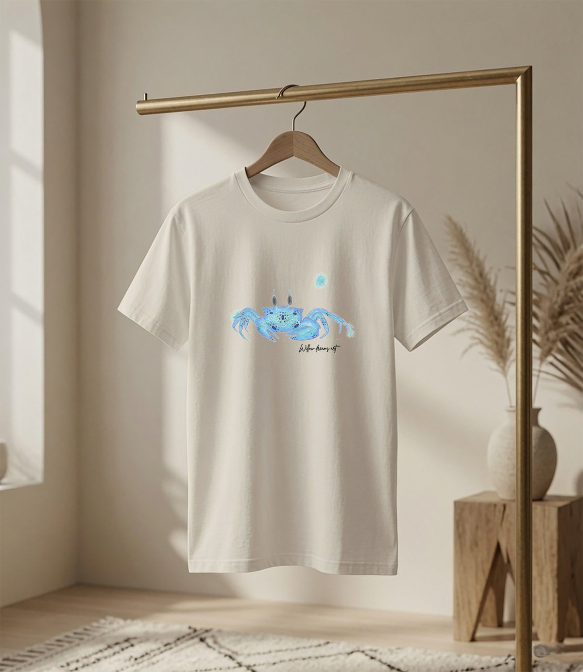 Youth Classic Tee | Blue Crab Design