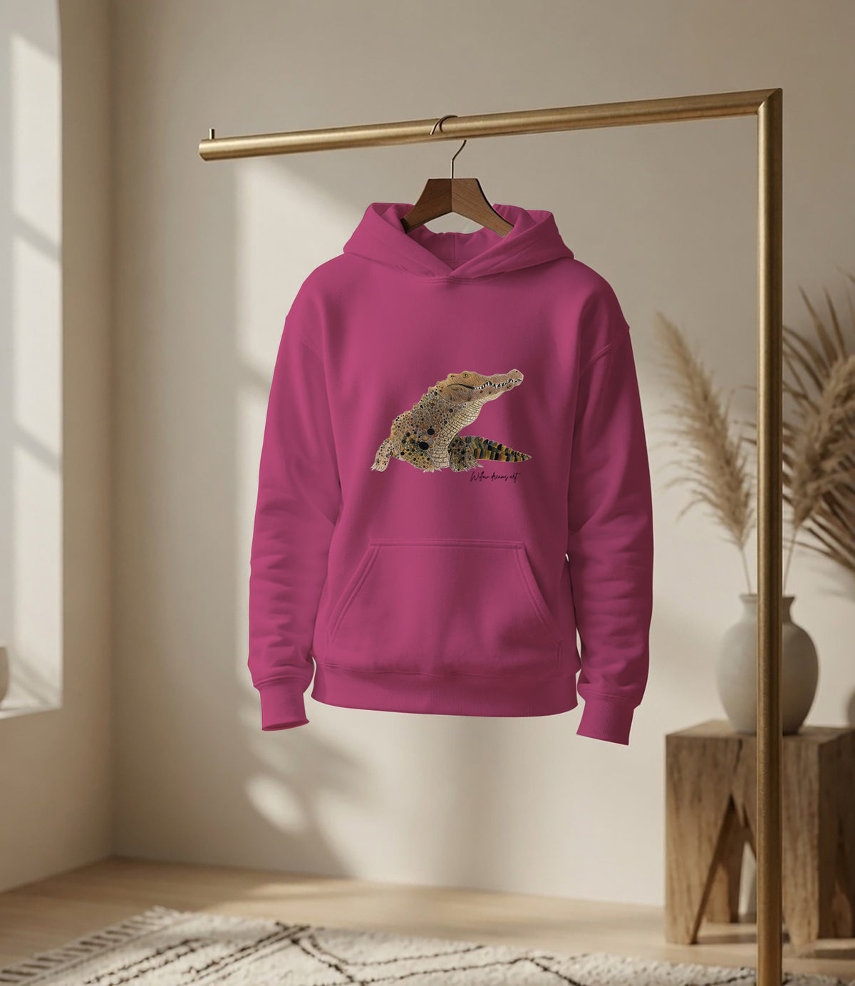 Youth Everyday Hoodie | Crocodile Design