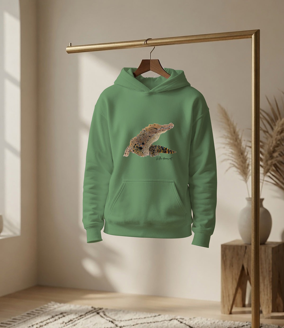 Youth Everyday Hoodie | Crocodile Design