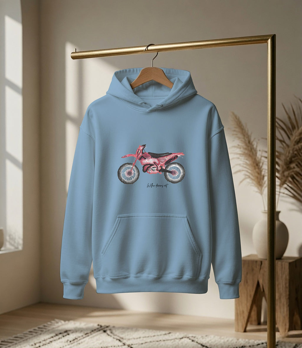 Adult Everyday Hoodie | Dirt Bike Design