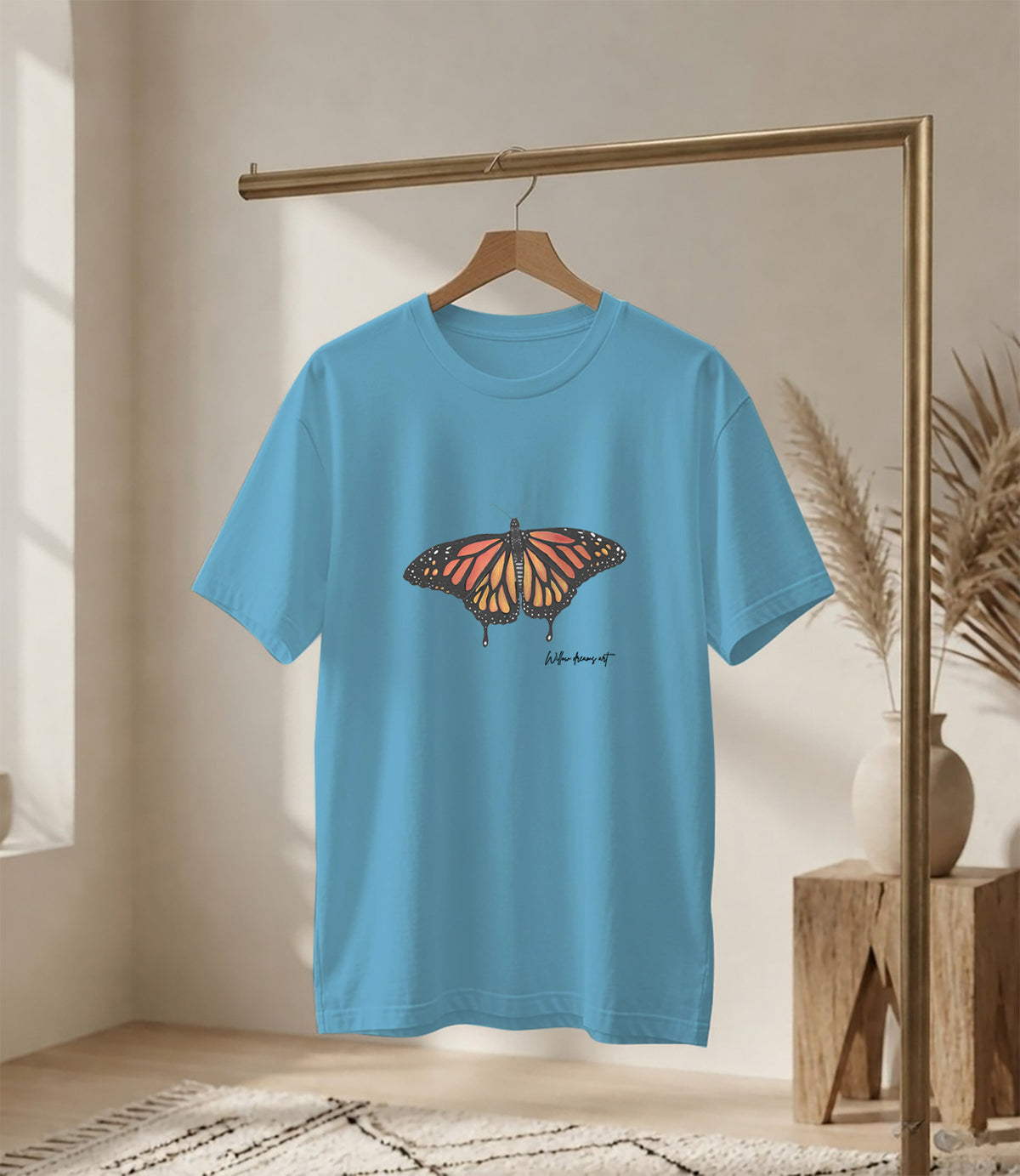 Adult Everyday Tee | Monarch Butterfly Design