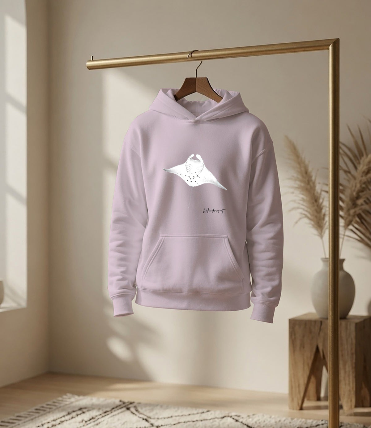 Youth Everyday Hoodie | Manta Ray Design