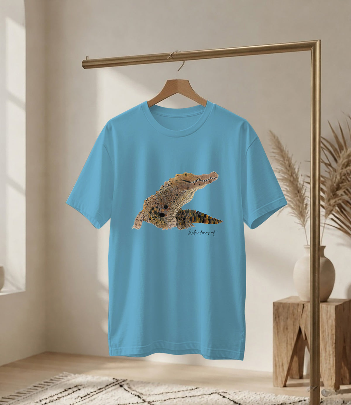 Adult Everyday Tee | Crocodile Design