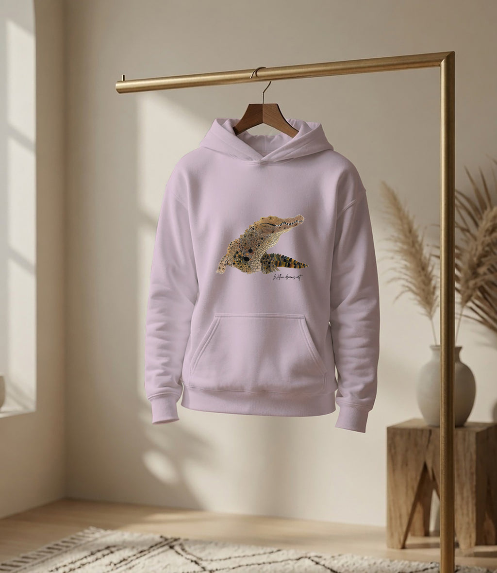 Youth Everyday Hoodie | Crocodile Design