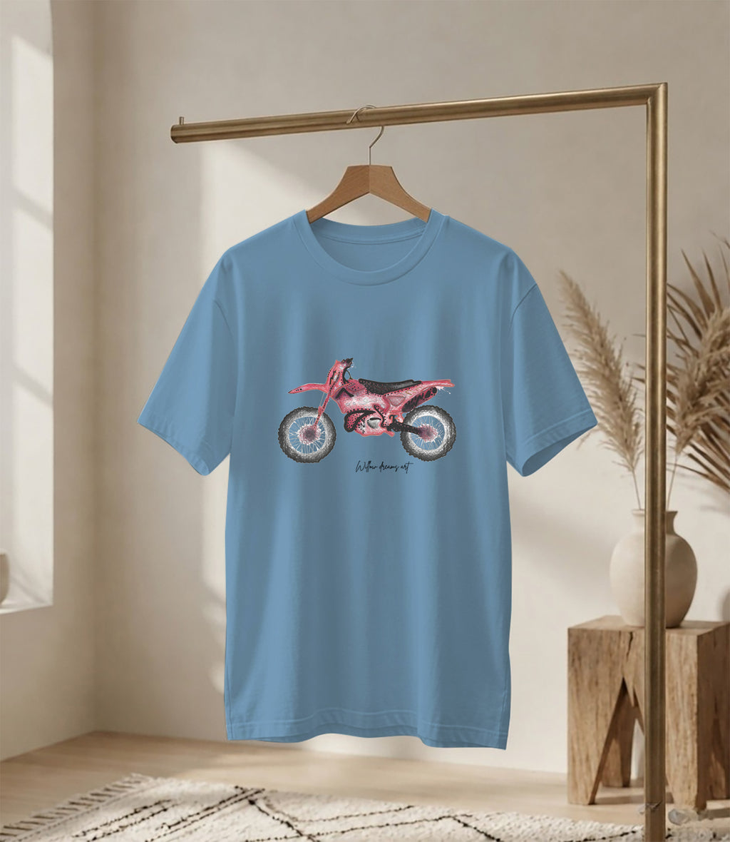 Adult Everyday Tee | Dirt Bike Design