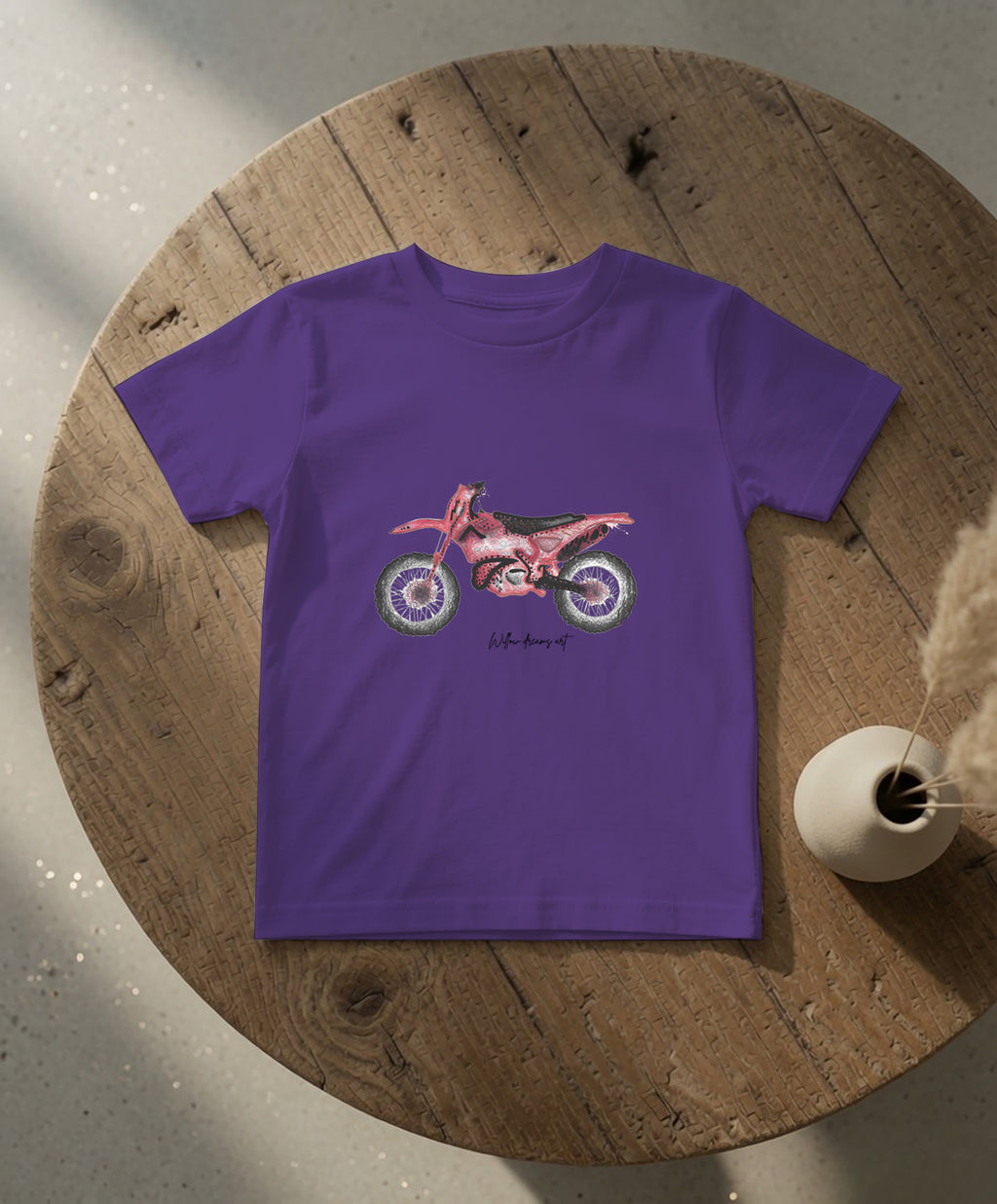 Toddler Everyday Tee | Dirt Bike Design
