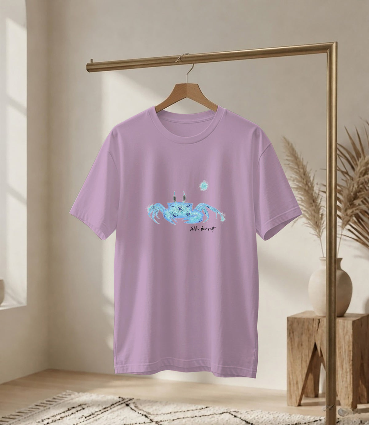 Adult Everyday Tee | Blue Crab Design