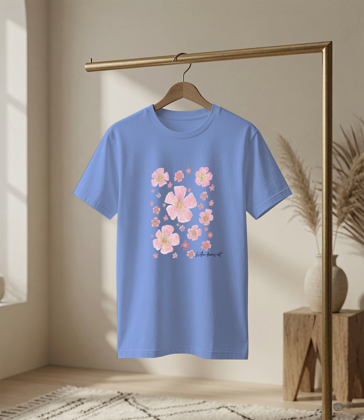 Youth Classic Tee | Floral Design