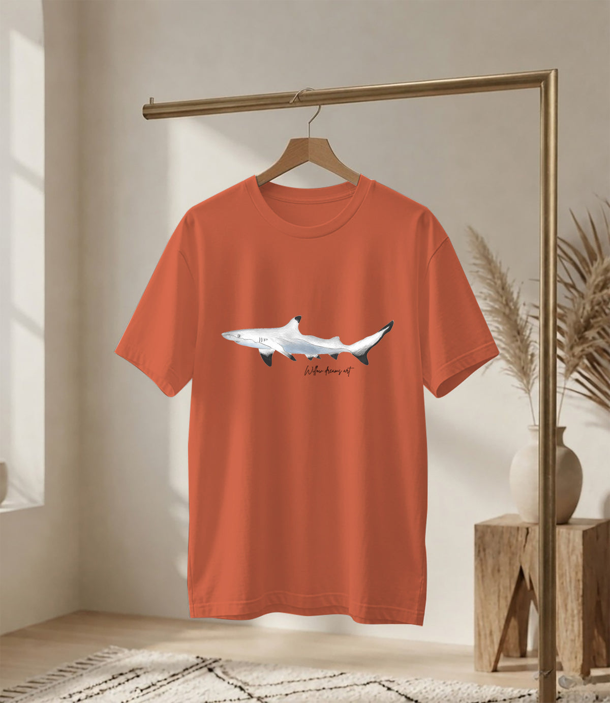Adult Everyday Tee | Shark Design