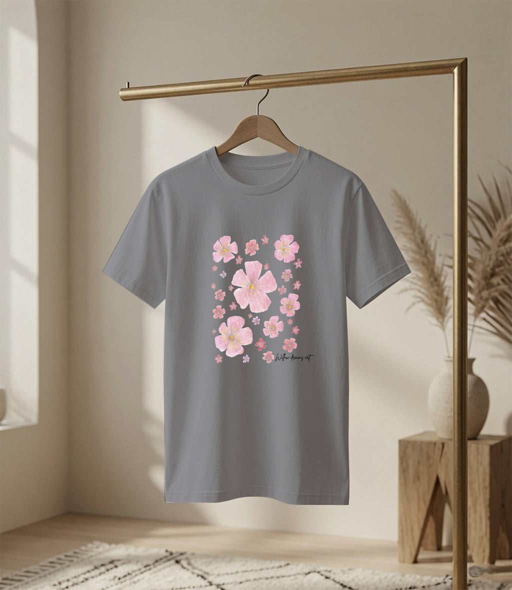 Youth Classic Tee | Floral Design