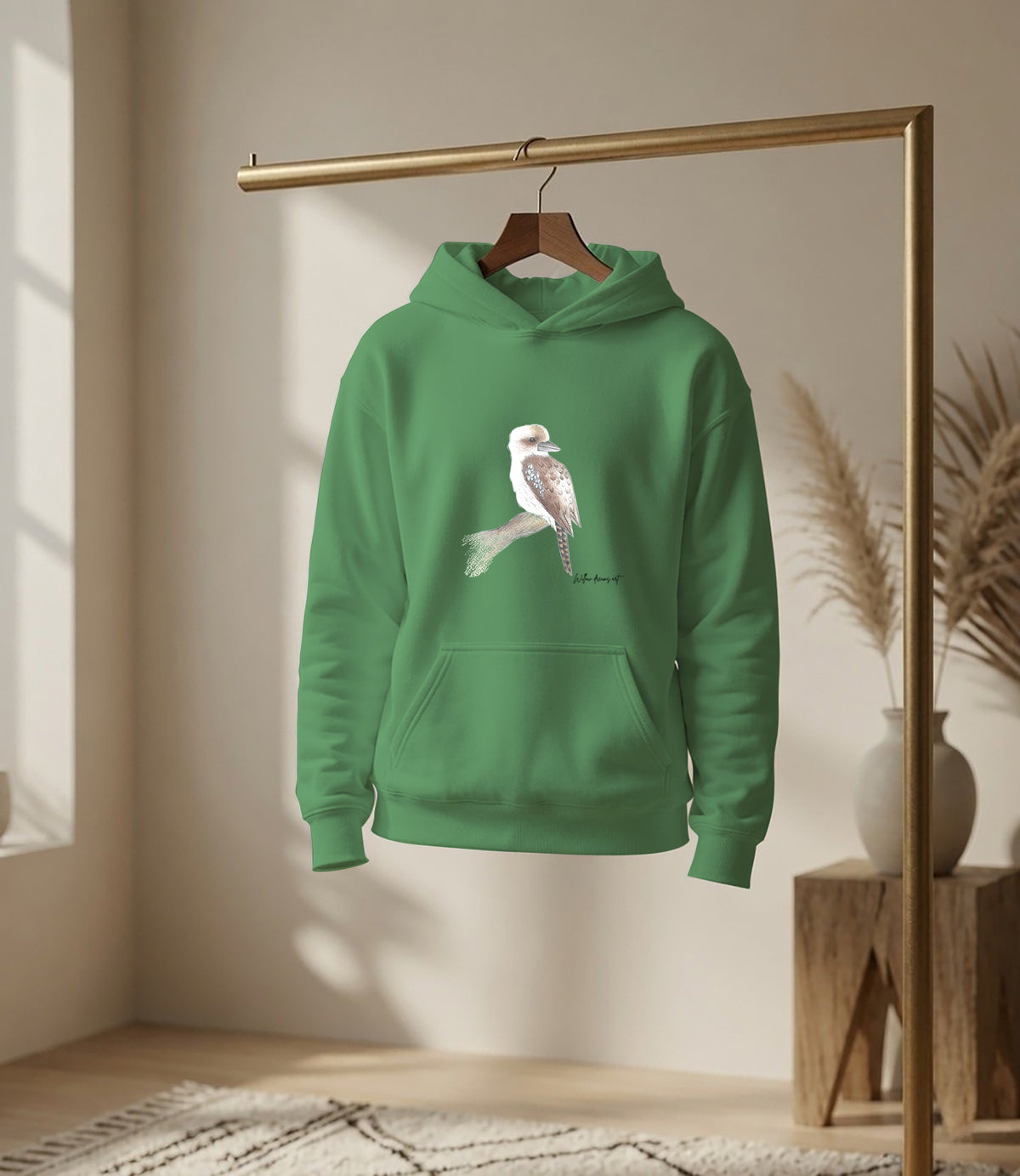 Youth Front & Back Everyday Hoodie | Kookaburra design