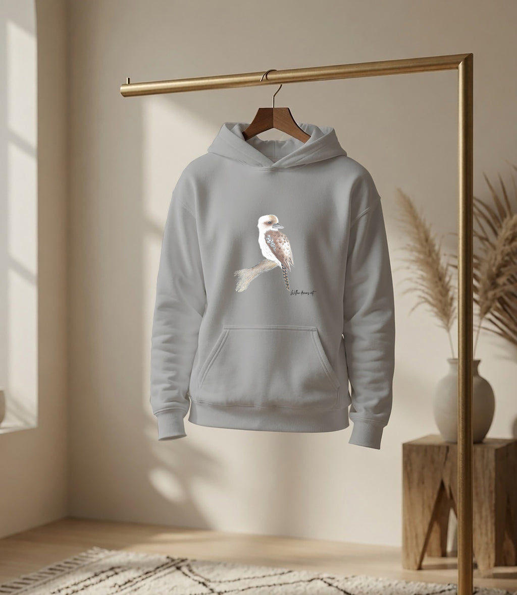 Youth Front & Back Everyday Hoodie | Kookaburra design