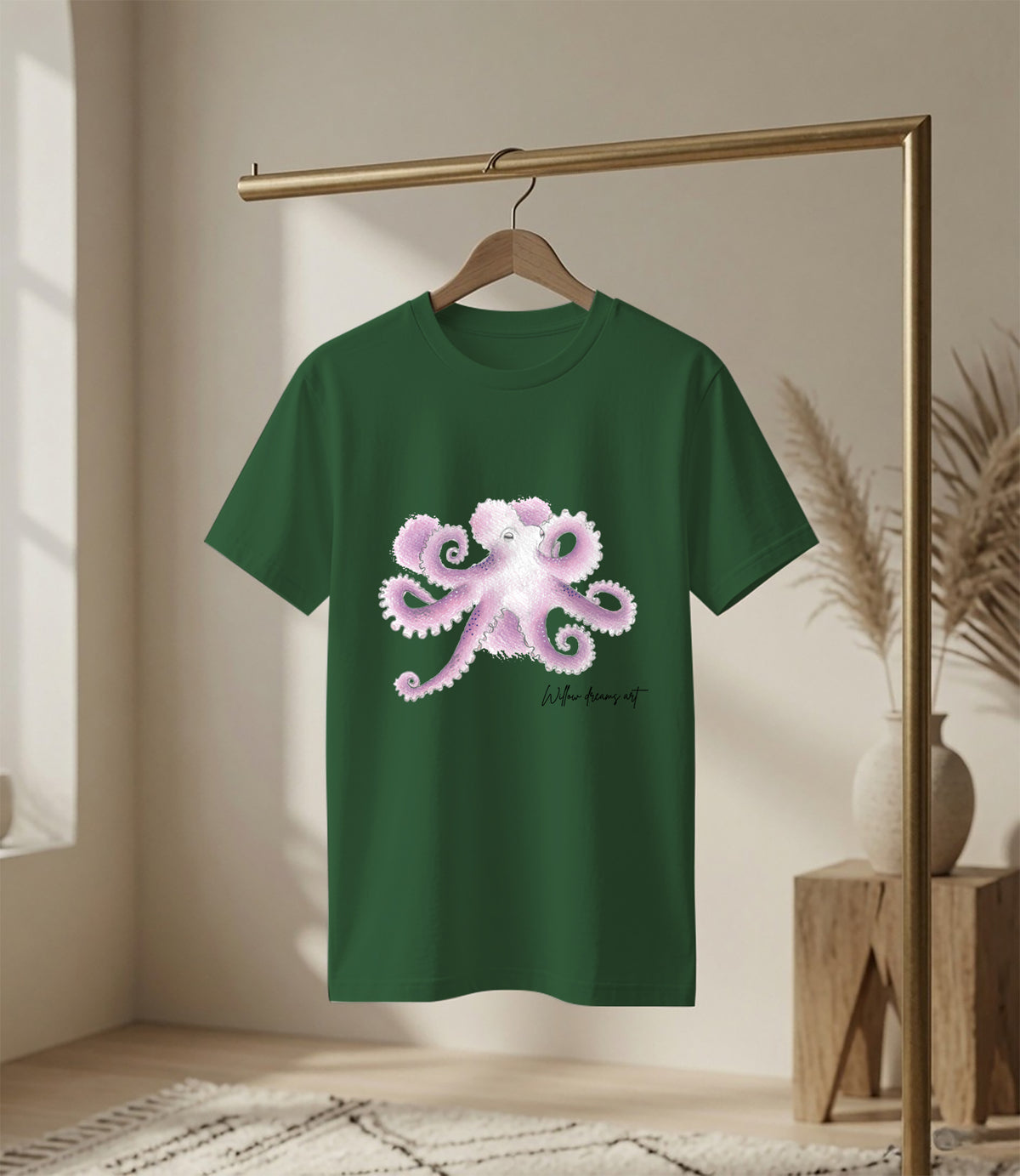 Youth Classic Tee | Octopus Design