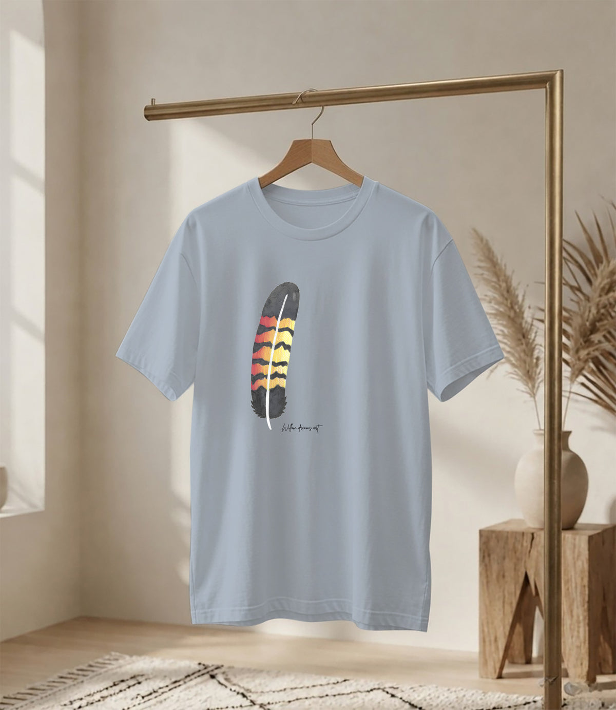 Adult Everyday Tee | Feather Design
