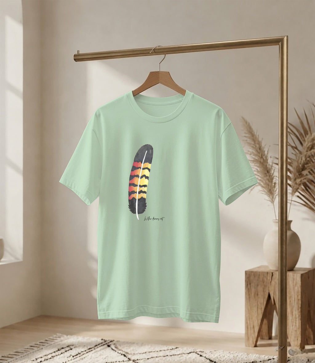 Adult Everyday Tee | Feather Design