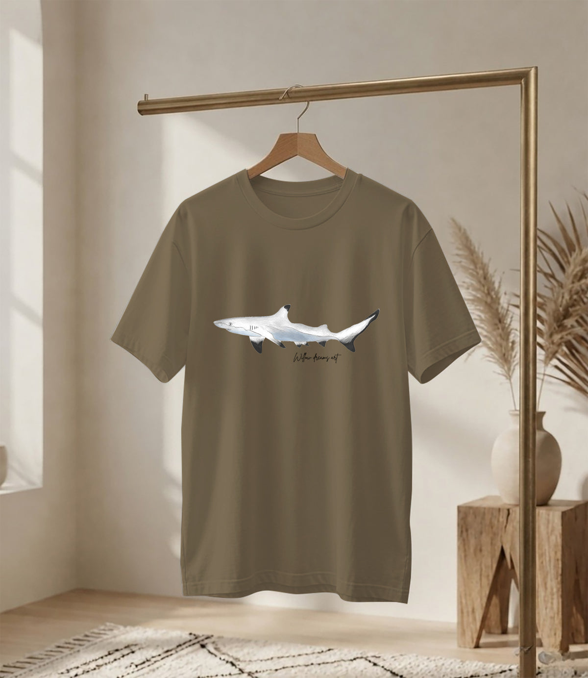 Adult Everyday Tee | Shark Design