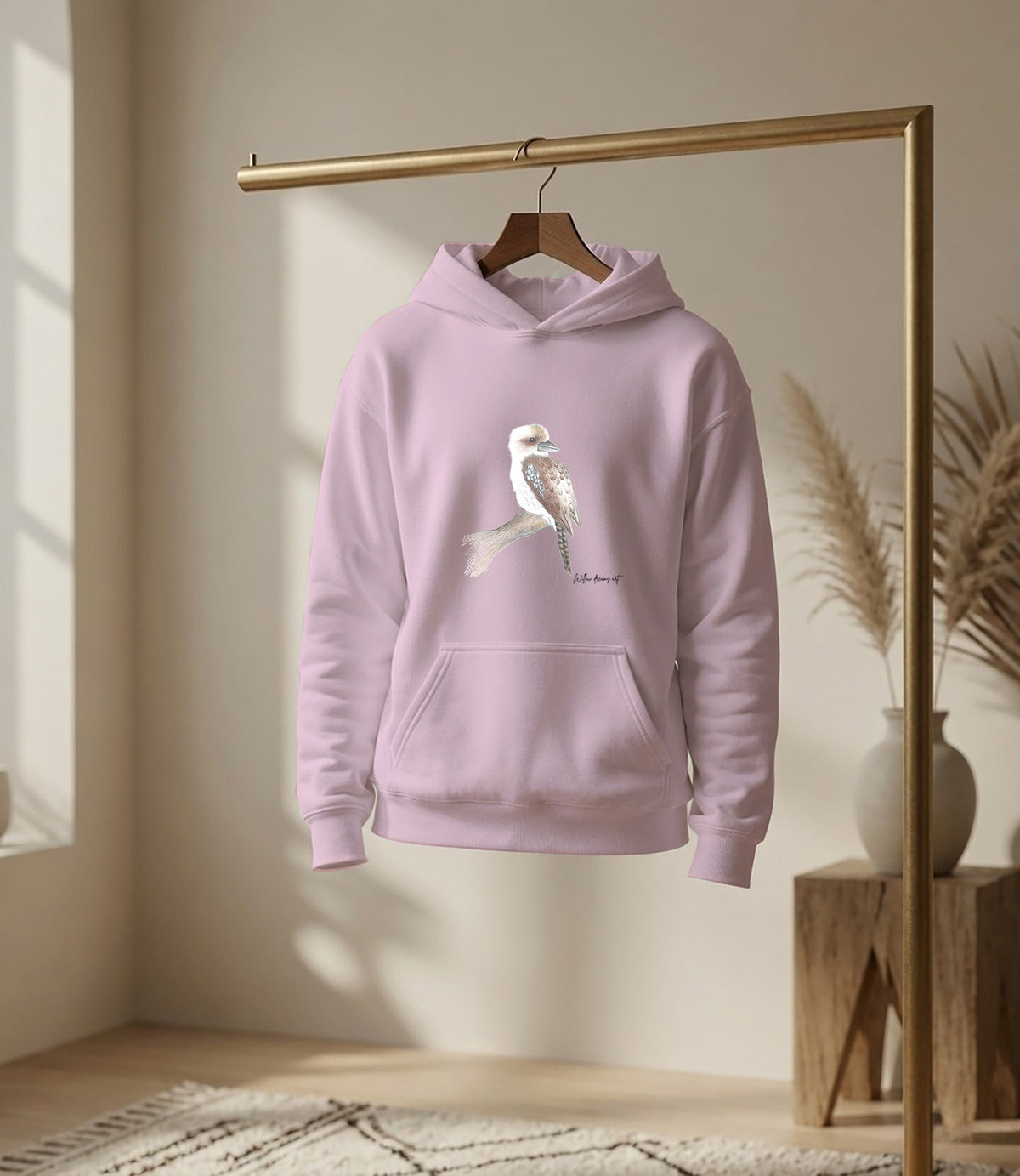 Youth Front & Back Everyday Hoodie | Kookaburra design