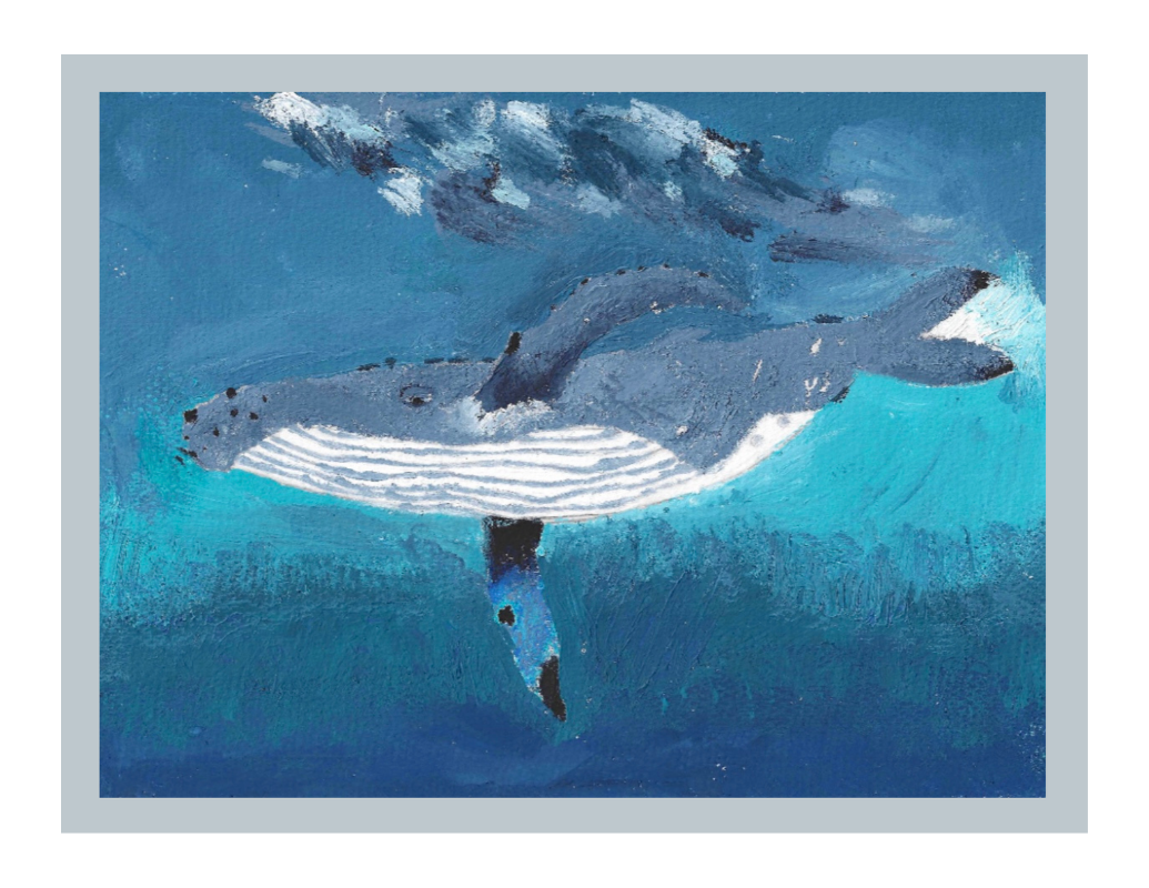 Beneath the Blue — Digital print