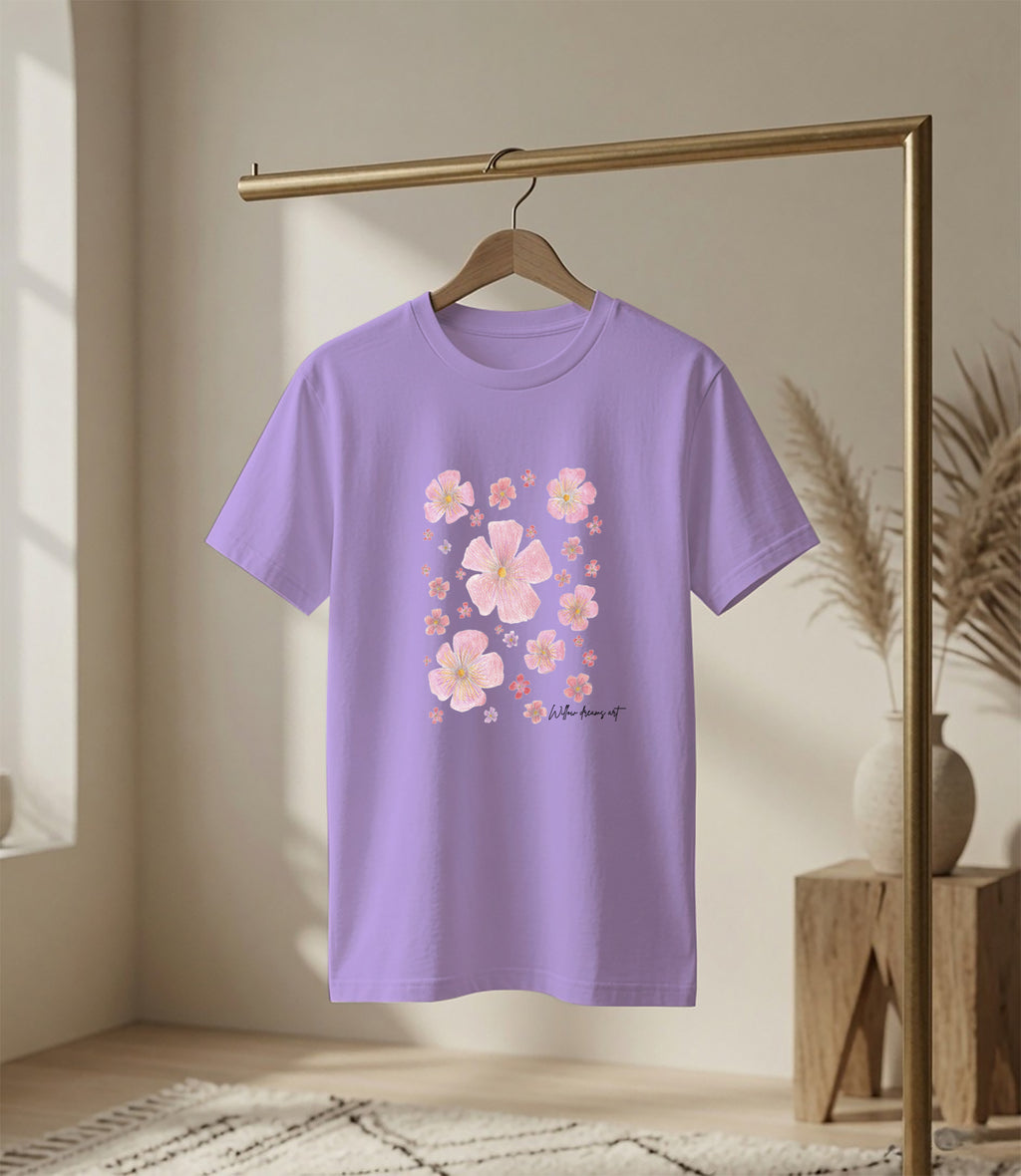 Youth Classic Tee | Floral Design
