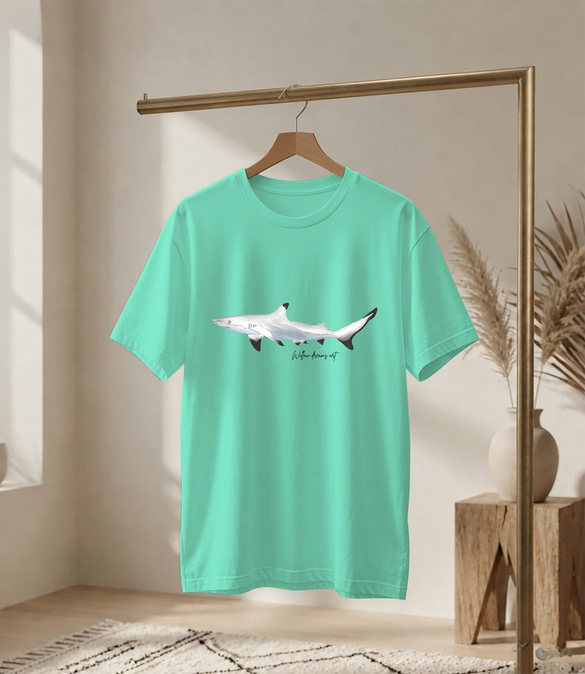 Adult Everyday Tee | Shark Design