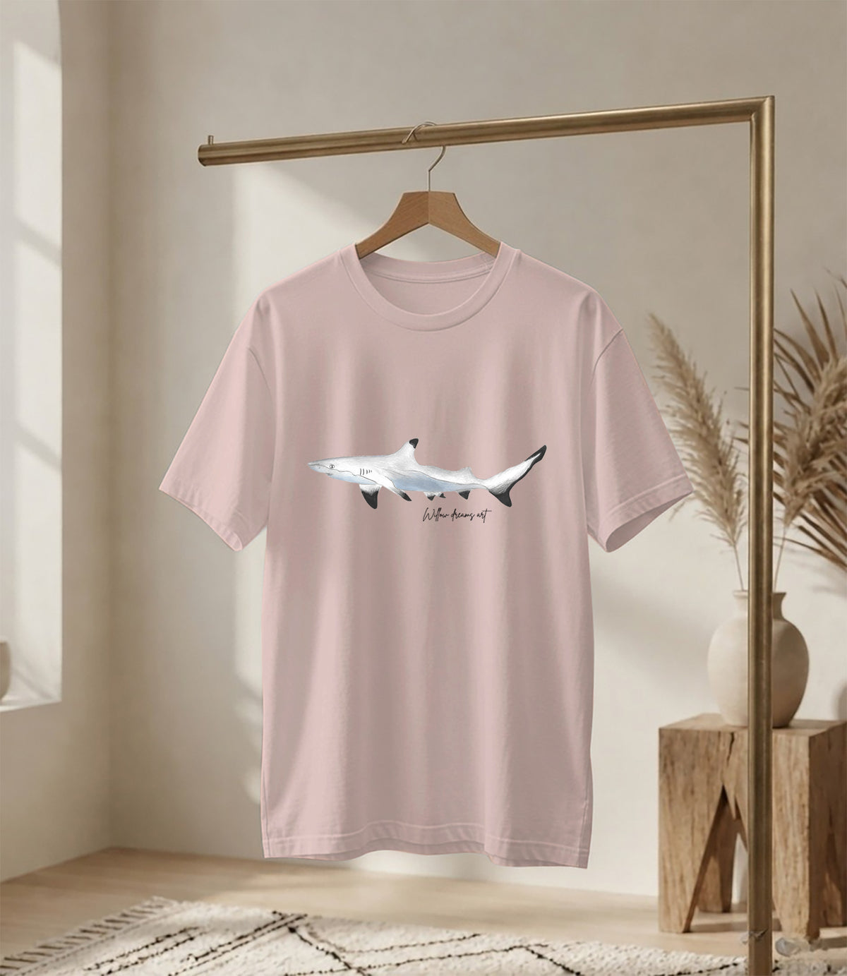 Adult Everyday Tee | Shark Design