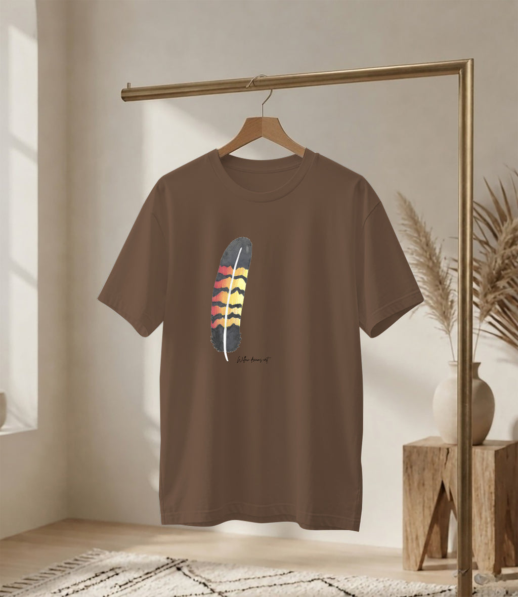 Adult Everyday Tee | Feather Design