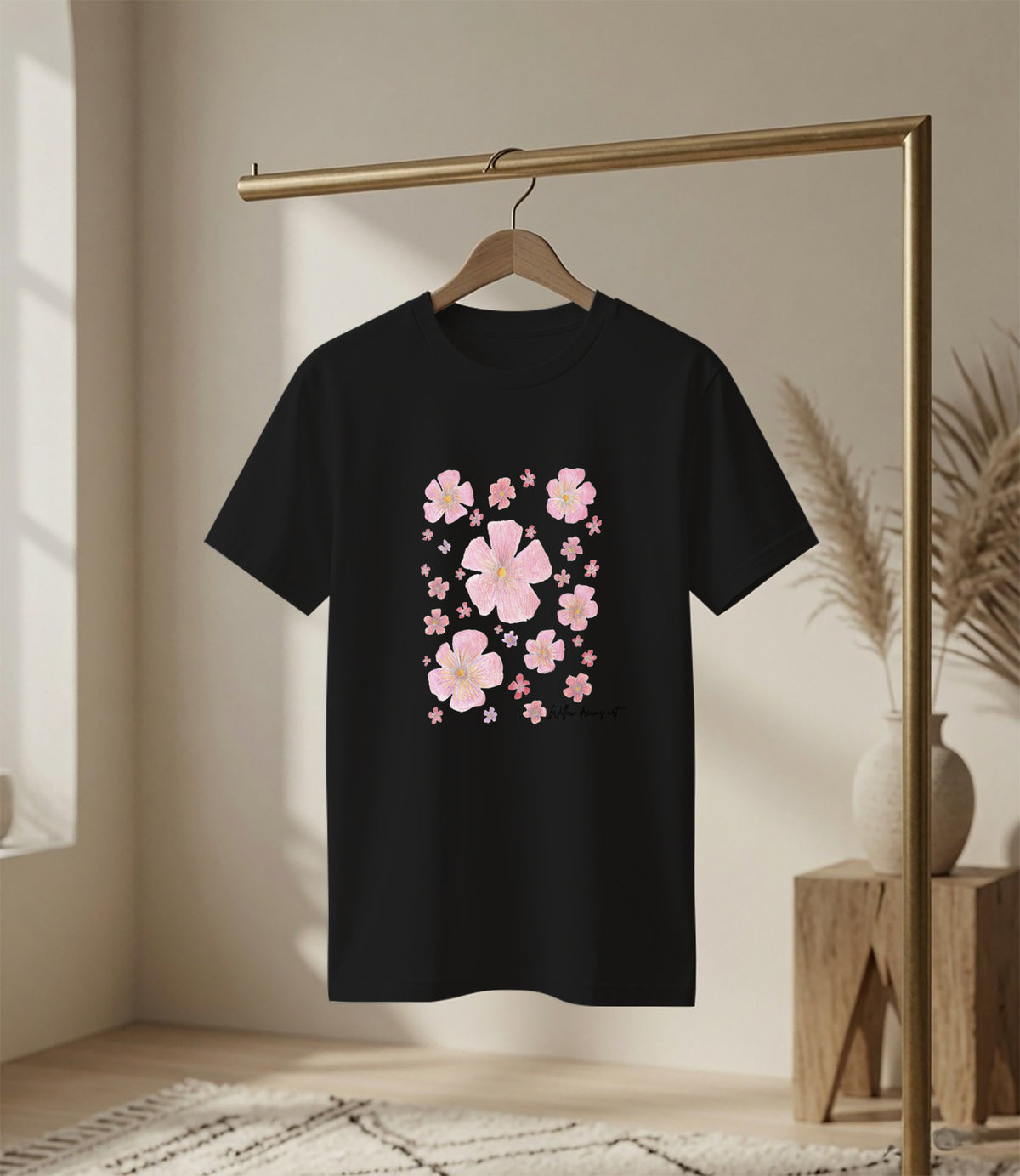 Youth Classic Tee | Floral Design
