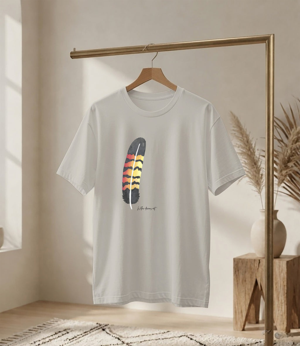 Adult Everyday Tee | Feather Design